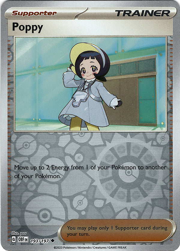 Poppy  (Reverse Holo)