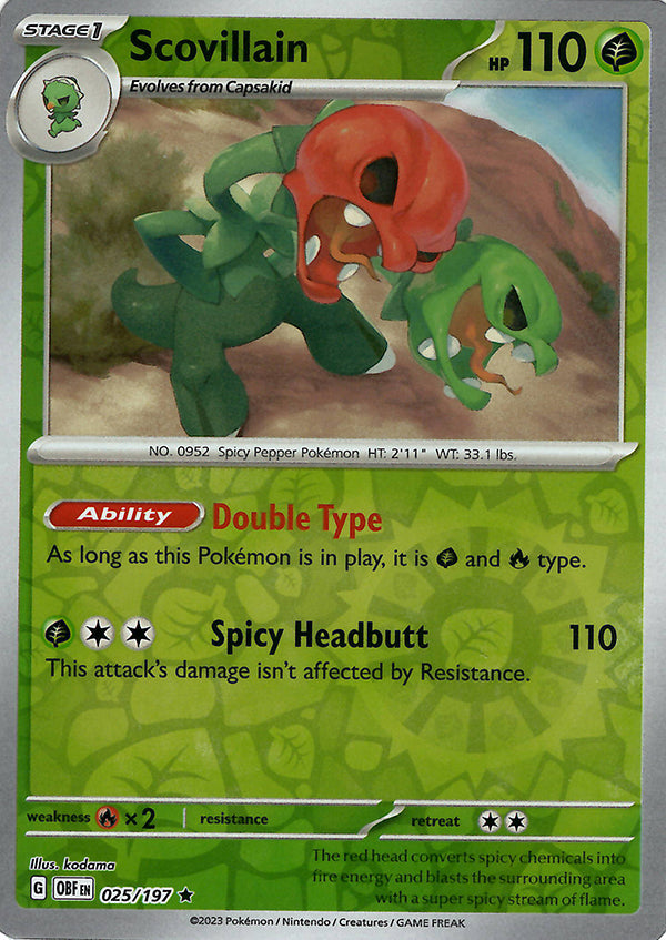 Scovillain  (Reverse Holo)