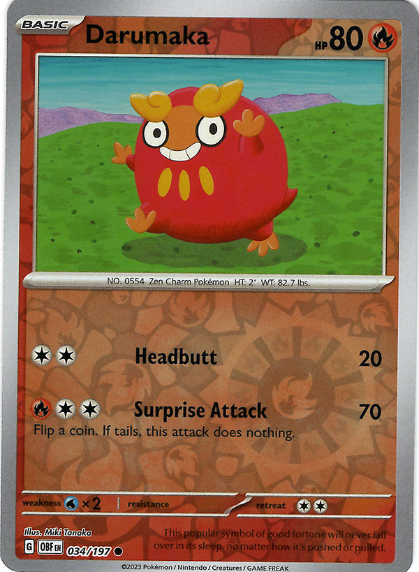 Darumaka  (Reverse Holo)