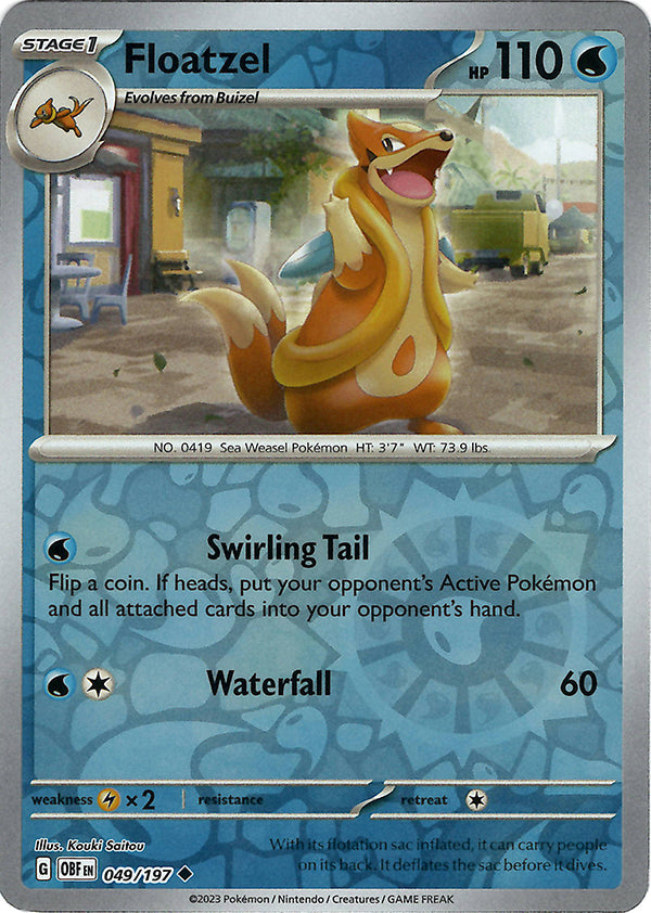 Floatzel  (Reverse Holo)