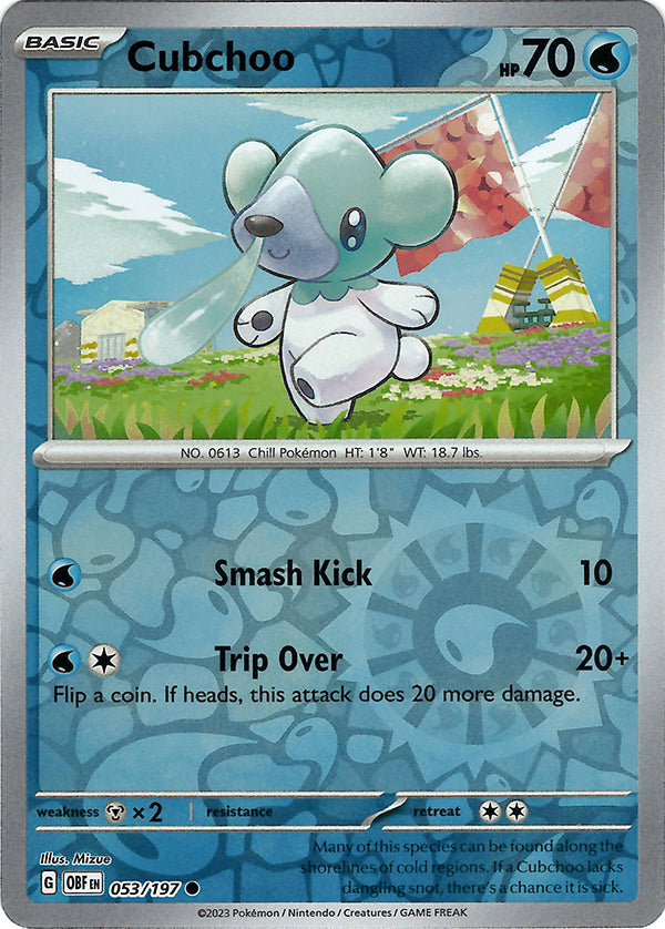 Cubchoo  (Reverse Holo)