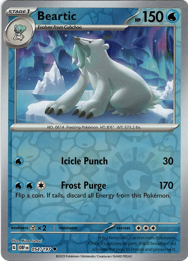 Beartic  (Reverse Holo)