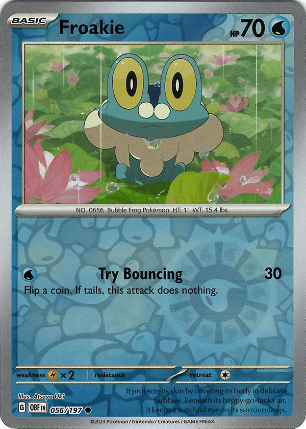 Froakie  (Reverse Holo)