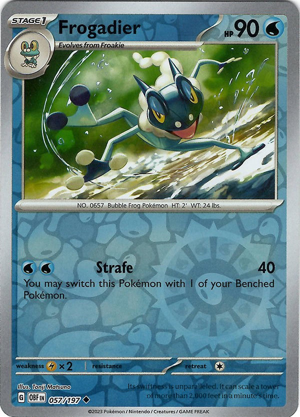 Frogadier  (Reverse Holo)