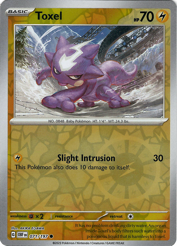 Toxel  (Reverse Holo)