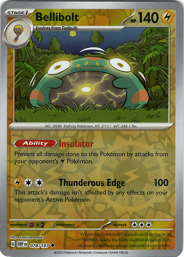 Bellibolt (78)  (Reverse Holo)