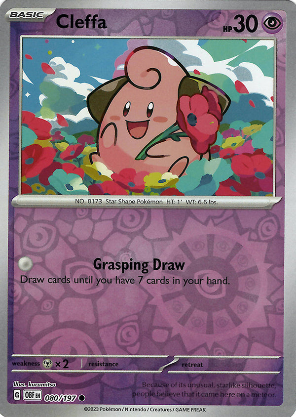 Cleffa  (Reverse Holo)