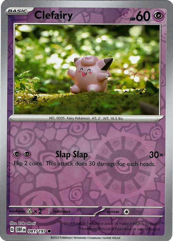 Clefairy  (Reverse Holo)