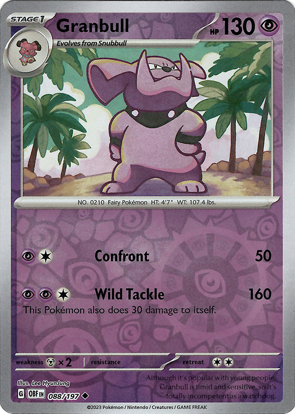 Granbull  (Reverse Holo)