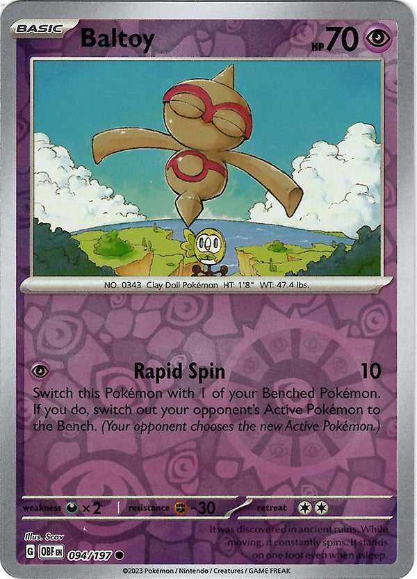 Baltoy  (Reverse Holo)