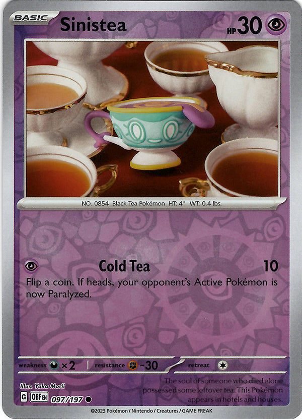 Sinistea  (Reverse Holo)
