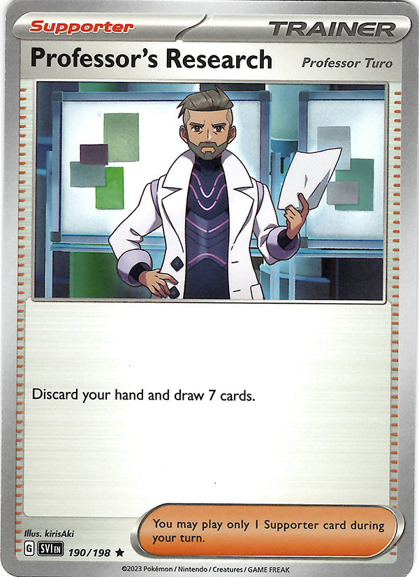Professor's Research (Deck Exclusive Promo)