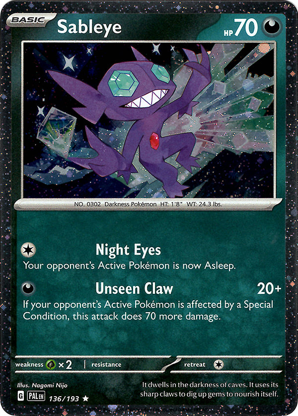 Sableye (Cosmos Holo)