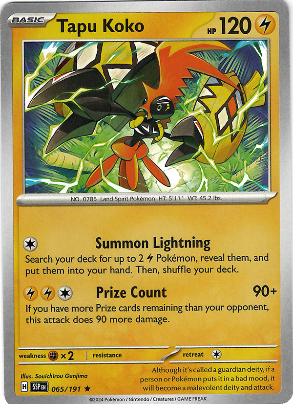 Tapu Koko (Deck Exclusive Promo)