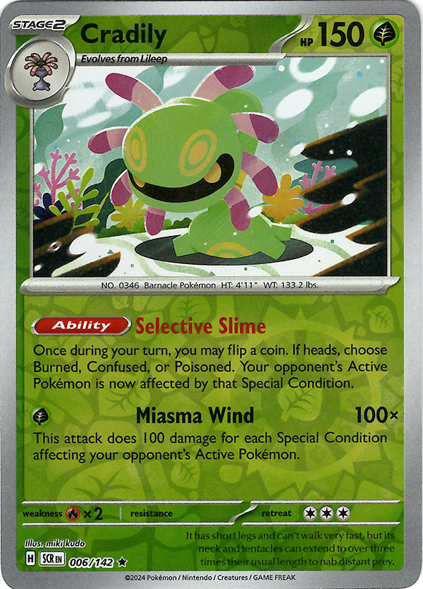 Cradily (Reverse Holo)