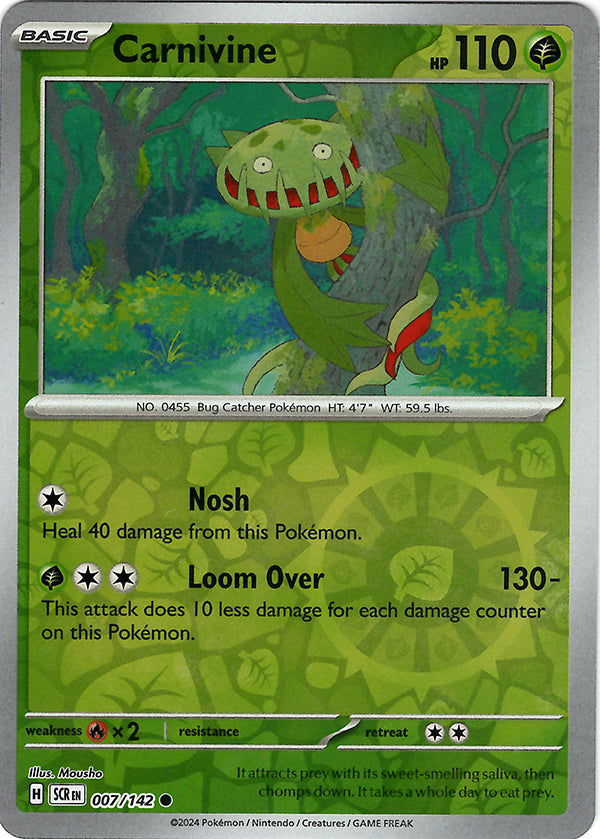 Carnivine (Reverse Holo)