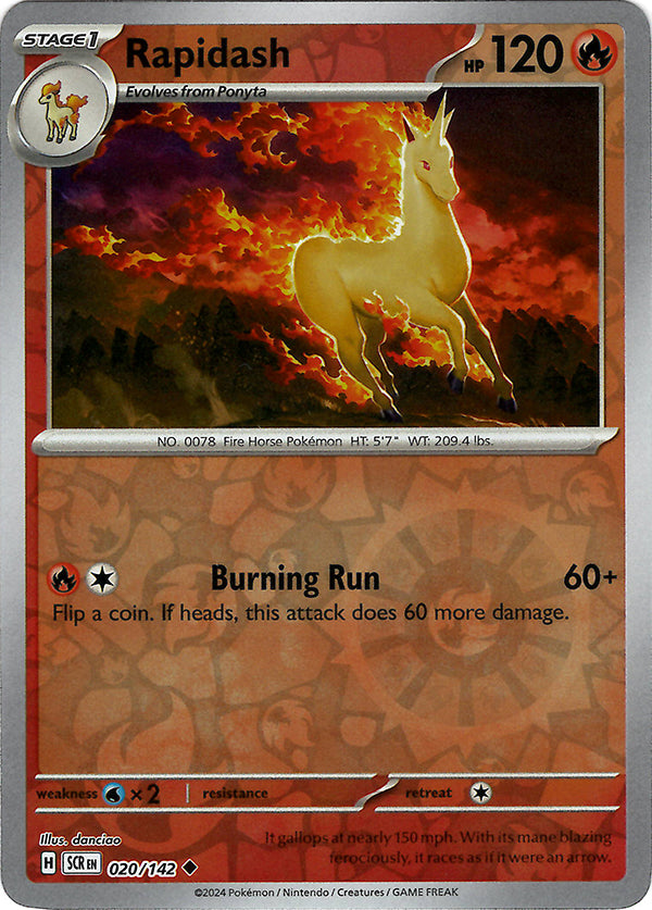 Rapidash (Reverse Holo)