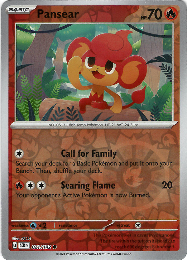 Pansear (Reverse Holo)