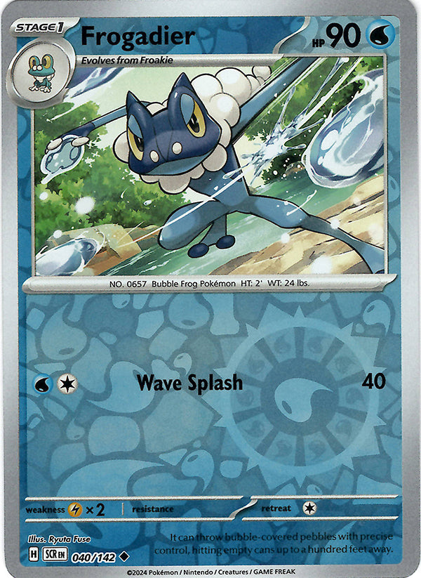 Frogadier (Reverse Holo)