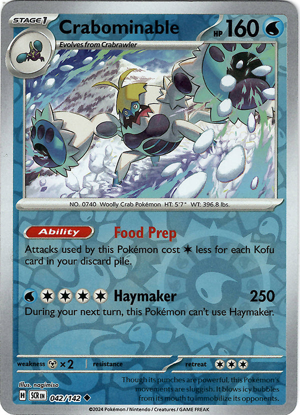 Crabominable (Reverse Holo)