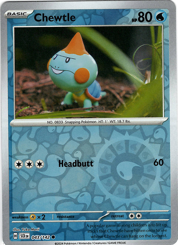 Chewtle (Reverse Holo)