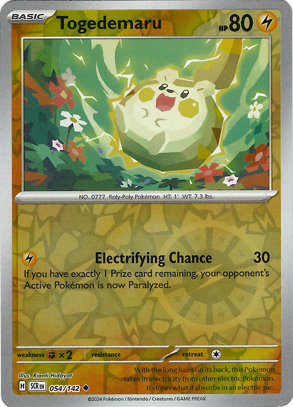 Togedemaru (Reverse Holo)