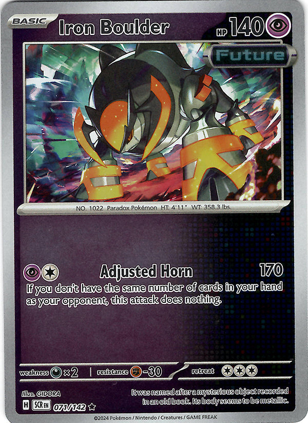 Iron Boulder (Reverse Holo)