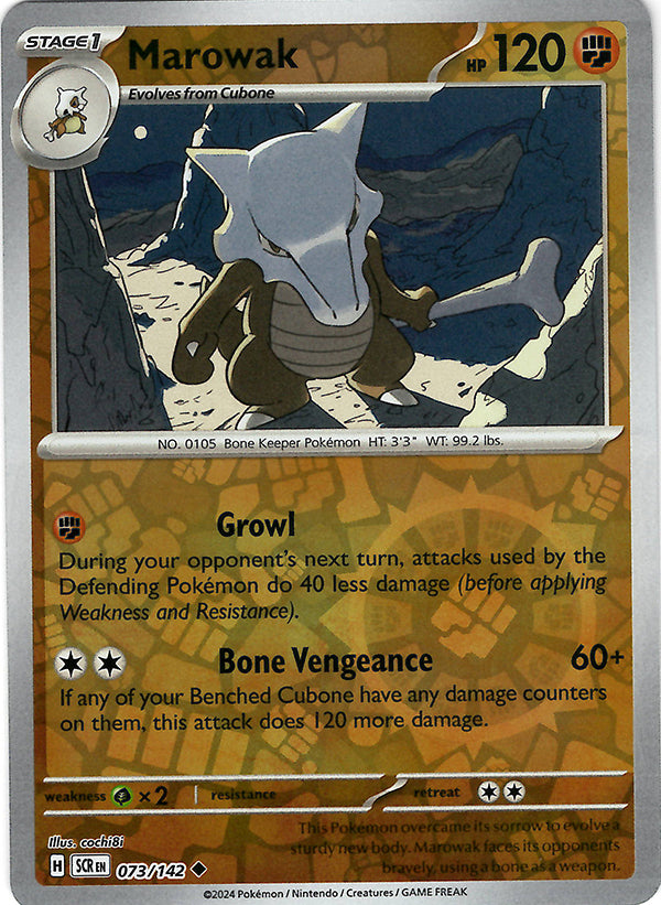 Marowak (Reverse Holo)