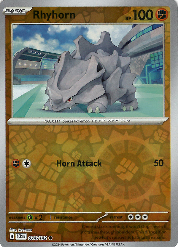 Rhyhorn (Reverse Holo)
