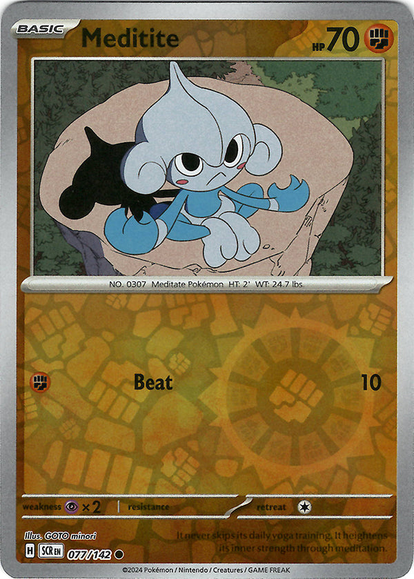 Meditite (77) (Reverse Holo)
