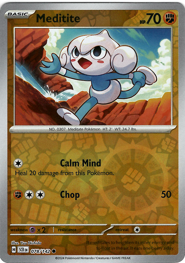 Meditite (78) (Reverse Holo)