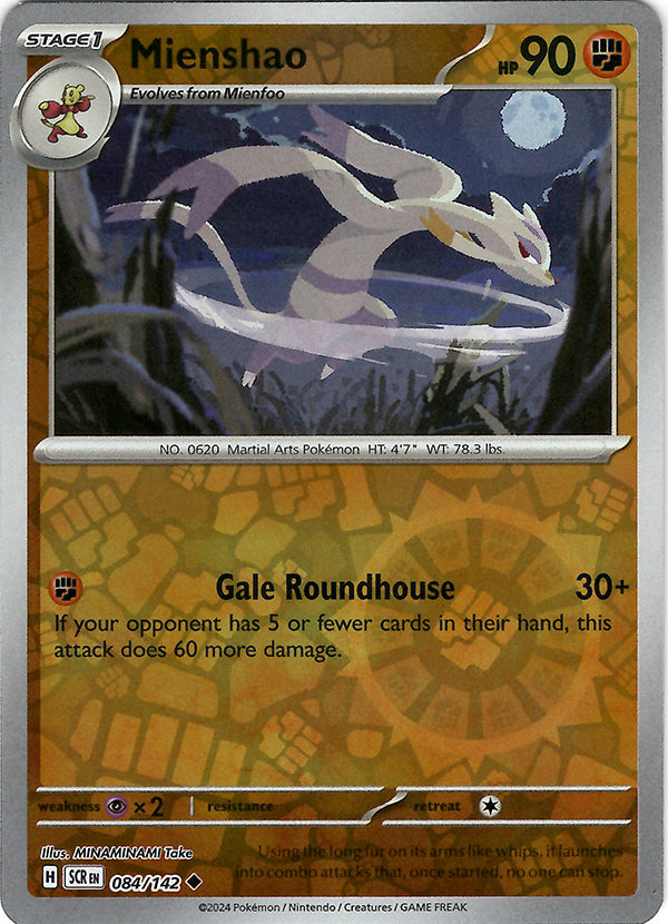 Mienshao (Reverse Holo)