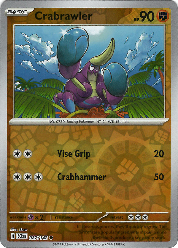 Crabrawler (Reverse Holo)