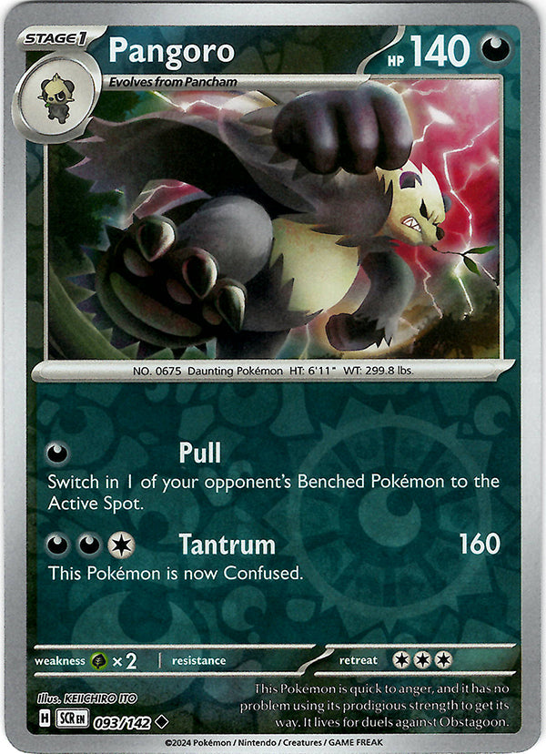 Pangoro (Reverse Holo)