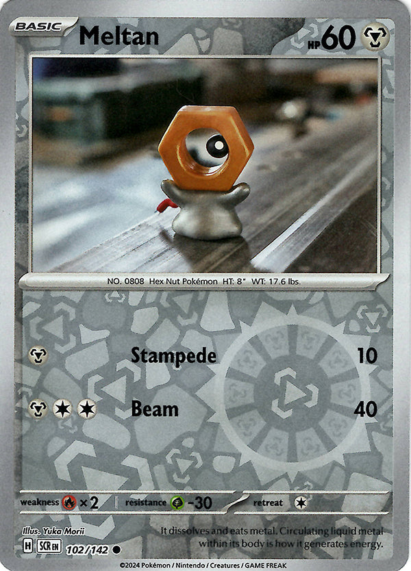 Meltan (102) (Reverse Holo)
