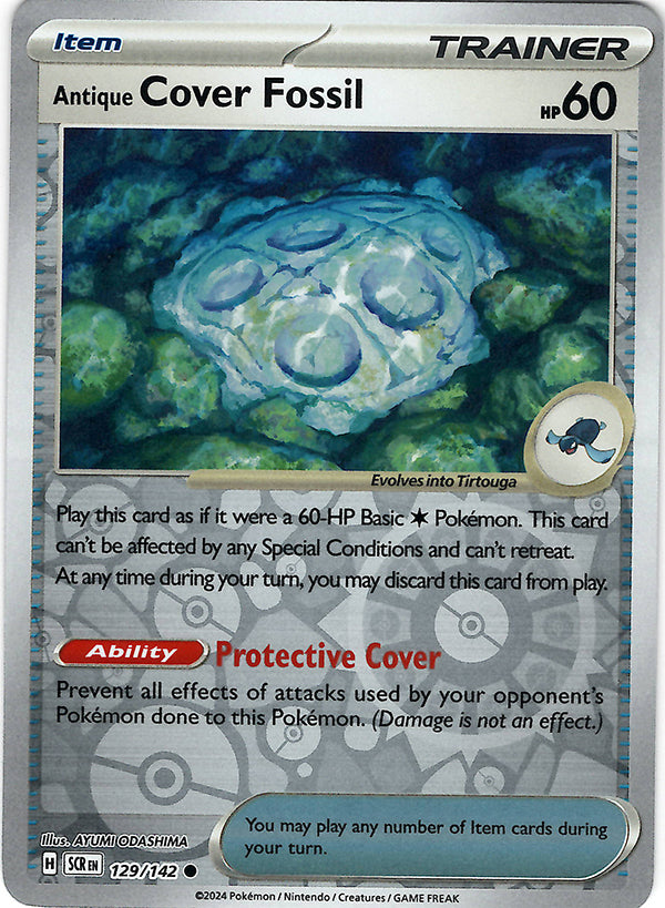 Antique Cover Fossil (Reverse Holo)