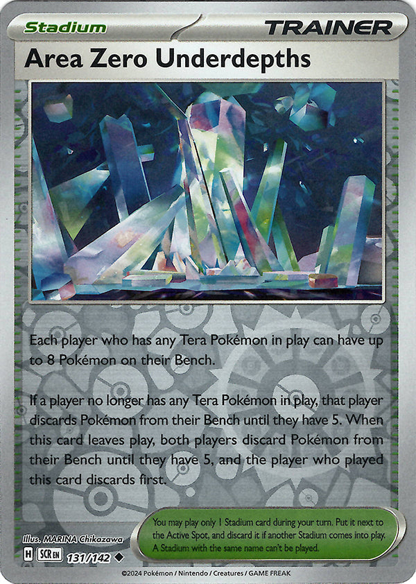 Area Zero Underdepths (Reverse Holo)