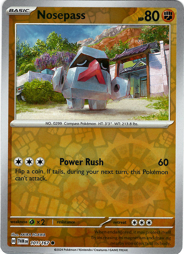 Nosepass (Reverse Holo)