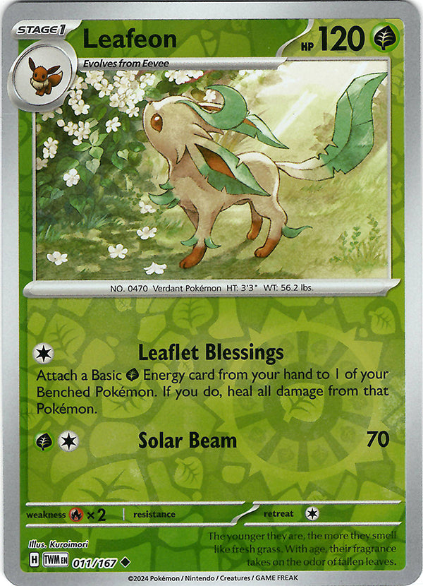 Leafeon (Reverse Holo)