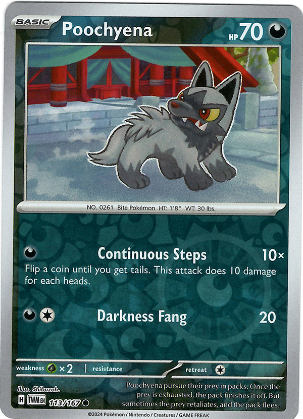 Poochyena (Reverse Holo)