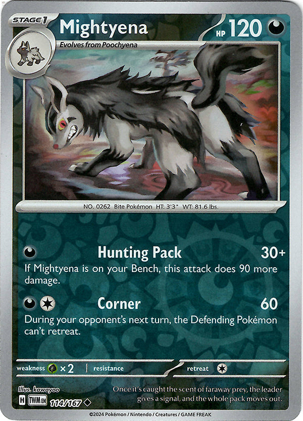 Mightyena (Reverse Holo)