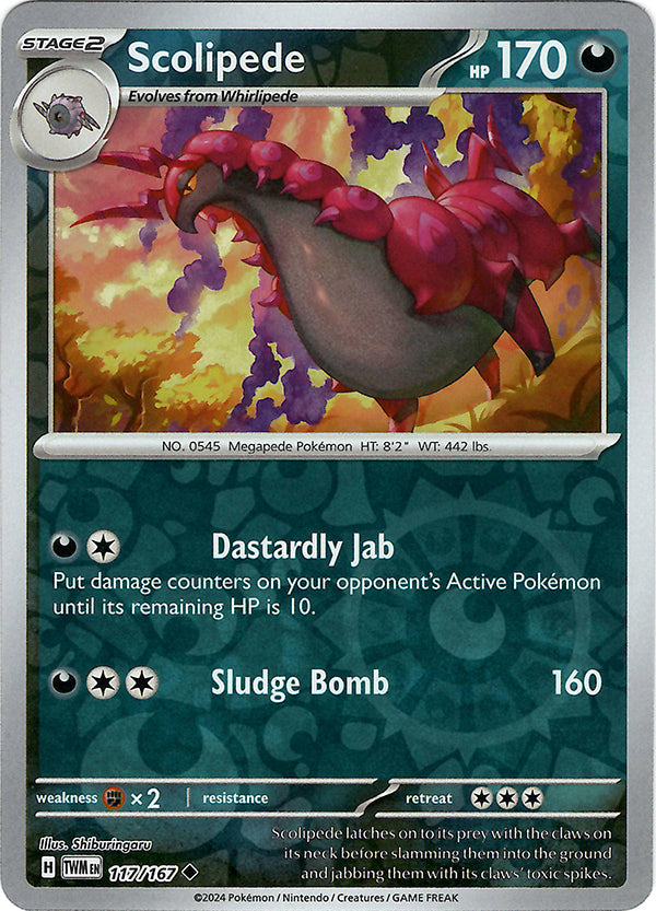 Scolipede (Reverse Holo)
