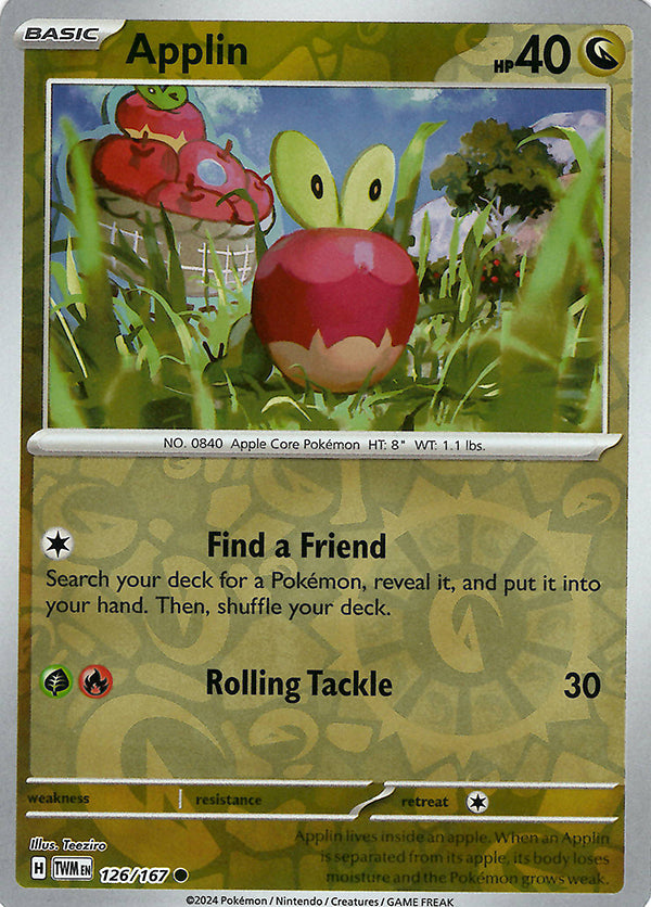 Applin (126) (Reverse Holo)