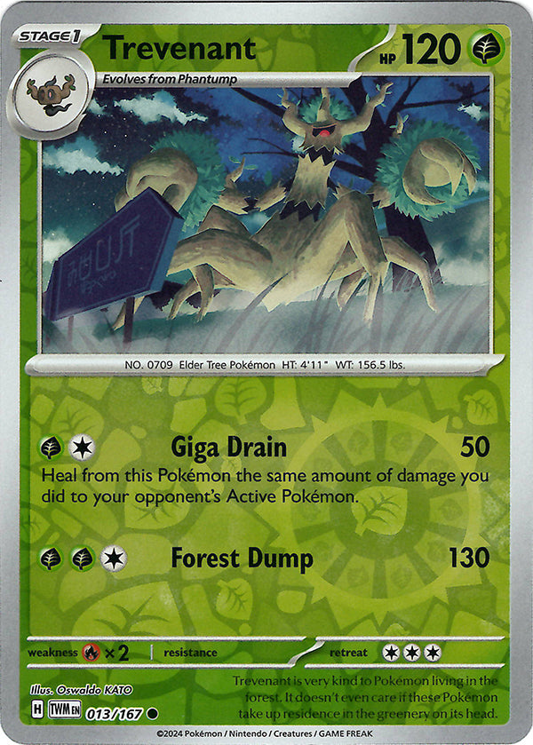 Trevenant (Reverse Holo)