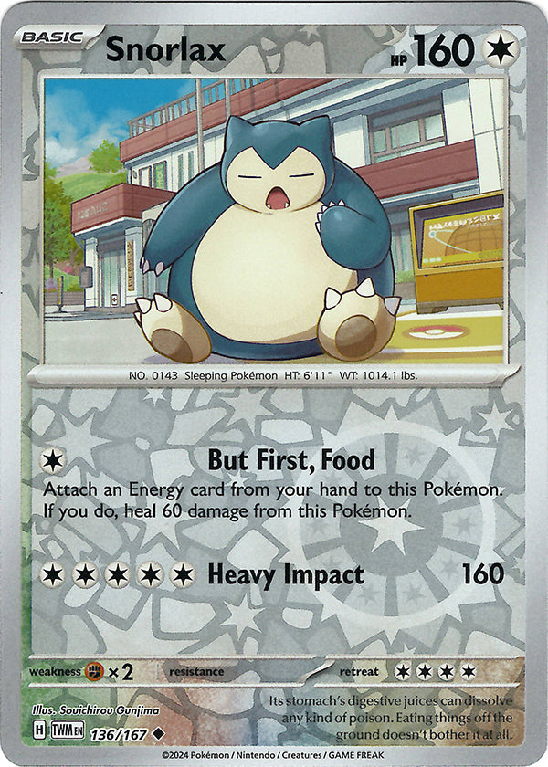 Snorlax (Reverse Holo)