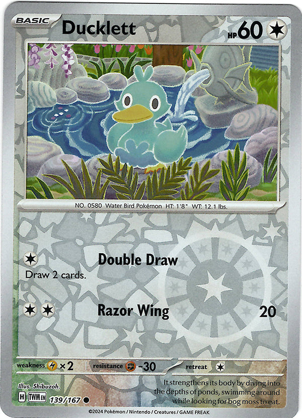 Ducklett (Reverse Holo)