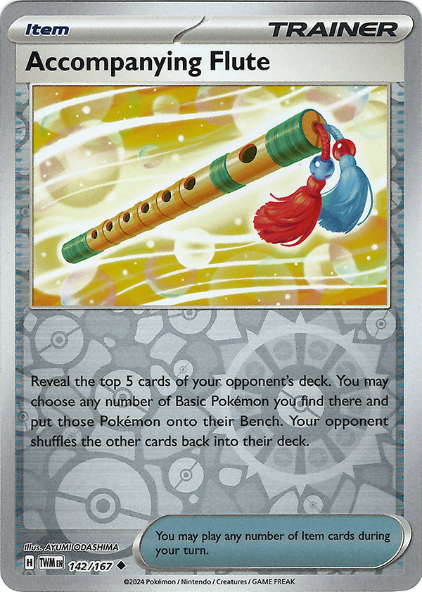 Accompanying Flute (Reverse Holo)