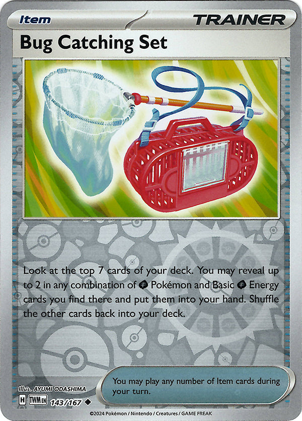 Bug Catching Set (Reverse Holo)