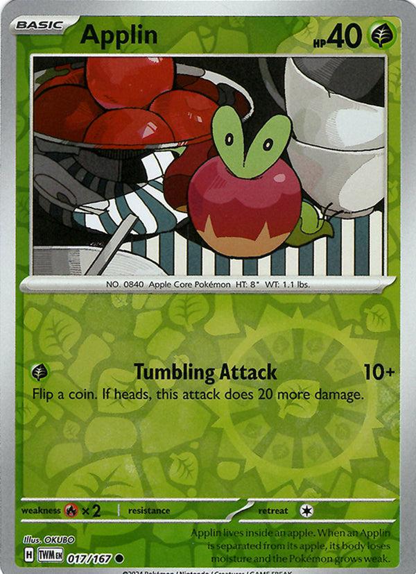 Applin (17) (Reverse Holo)