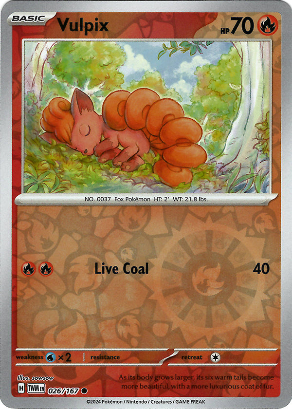 Vulpix (Reverse Holo)